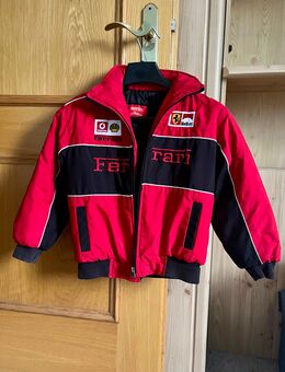 Kinderjacke 128 Ferrari rot schwarz - Dorfen