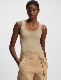 BOSS ORANGE Longtop Ematite Premium Damenmode mit Rundhalsausschnitt