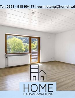 Waldrach: Gemütliche 3 ZKB - Wohnung mit ca. 86 m² WFL, Terrasse mit Garten, Balkon und Garage - Waldrach