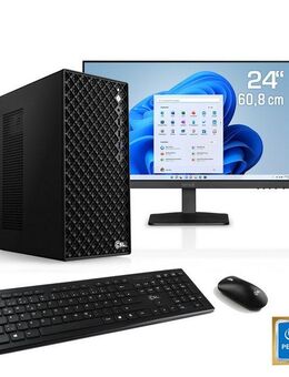 CSL Mystic V24566 PC-Komplettsystem (24", Intel® Pentium Gold G7400, 32 GB RAM, 1000 GB SSD)