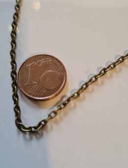 Ankerkette ca. 3x2mm 0,5m Metall grünlichfarben - Düsseldorf