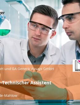 Biologisch-Technischer Assistent (m/w/d) - Blankenfelde-Mahlow