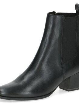 Caprice Stiefelette, Blockabsatz, Ankleboots, Businessschuh mit praktischer Anzhiehlasche