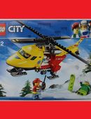 Neu LEGO 60179 City Rettungshubschrauber Hubschrauber fliegendes Krankenhaus mit Minifiguren eol in 76571