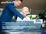 Kaufmännischer Sachbearbeiter (m/w/d) für öffentliche Ausschreibungen - München