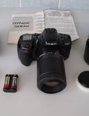 Minolta Fotokamera + 2 Objektive + Silber Ring . in 52078