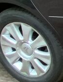 Citroen C5 originale Alufelgen (4Stück) inklusive Luftdrucksensoren, komplette Bereifung in 13591