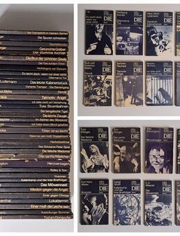 DIE Reihe 37 Hefte DDR Krimis - Delikte Indizien Ermittlungen - Nürnberg