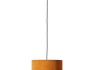 Brilliant Pendelleuchte Tony, ohne Leuchtmittel, mit Cord-Lampenschirm, 150 x 35 cm, E27, kürzbar, Textil