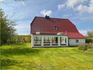 Ländlicher Rückzugsort mit Weide und Gartenparadies - Poppenbüll