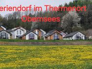 NEU! Feriendorf an der Therme Obernsees. Gemütlicher Bungalow im Herzen der Fränkischen Schweiz. Sofort beziehbar. - Mistelgau