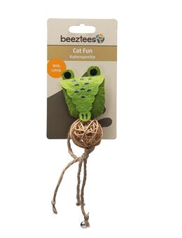 beeztees Katzenspielzeug Dschungel Raddi - ca. L 18 x B 6 x H 4 cm