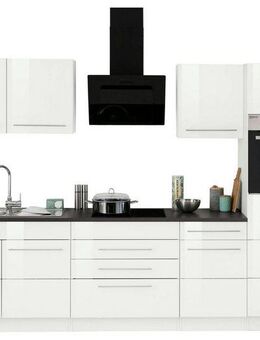 KOCHSTATION Küchenzeile KS-Trient, Breite 290 cm, wahlweise mit E-Geräten, mit Arbeitsplatte