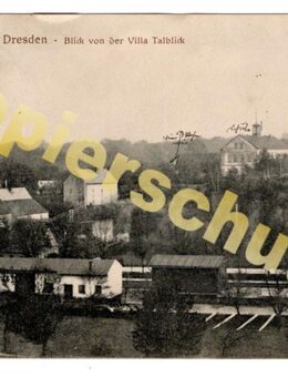 Alte Ansichtskarte „Hermsdorf bei Dresden“, gel. 1913 - Landsberg