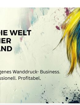 Neustart. Dein eigenes Business mit Wanddruck. Gratisberatung. - Halle (Saale)