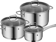 WMF Topf-Set Astoria, Cromargan® Edelstahl Rostfrei 18/10 (Set, 6-tlg), hochglanzpoliert, hochwertige Qualität, breiter Schüttrand