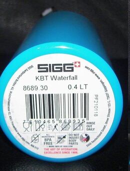 NEU* SIGG Alutrinkflasche KBT 0,4 L Waterfall *Outdoor-Flasche* Isolierflasche* - Schotten