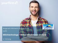 Milchtechnologe / Molkereifachmann (m/w/d) - Tettnang