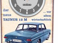 Ford Taunus 12 m P4 Oldtimer Auto Wanduhr Geschenk Klassiker - Bad Berleburg