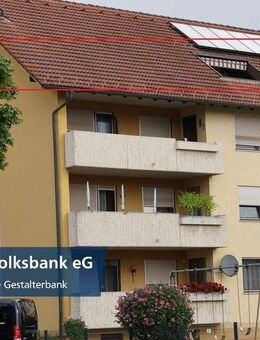 *** Bad Säckingen: zentrumsnahe 4,5-Zimmer Dachgeschosswohnung mit Loggia und Garage! *** - Bad Säckingen