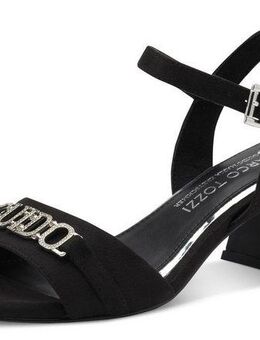 MARCO TOZZI by GMK Sandalette, Blockabsatz, Riemchensandale, Abendschuh mit Feel Me-Ausstattung