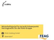 Wirtschaftsjurist*in (m/w/d) Schwerpunkt Vertragsrecht für die FEAG-Gruppe - Baiersdorf