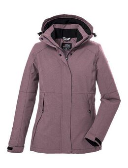 Killtec Outdoorjacke KOW 37 WMN JCKT Wasserdichte Damen Funktionsjacke mit abnehmbarer Kapuze