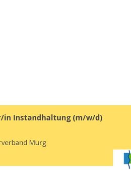 Mitarbeiter/in Instandhaltung (w/m/d) - Rastatt