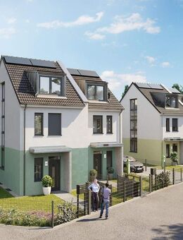 Preisnachlass bis 31.12.2026! Neubau-Doppelhaushälfte - Effizienhaus 55 EE! - Erkner