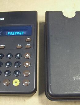 Braun Taschenrechner ET 22 Typ 4955700 vintage Ende 70ger - Oberhaching