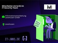 Mitarbeiter (m/w/d) im IT-Security-Team - Leverkusen