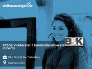 KFZ-Serviceberater / Kundendienstberater (m/w/d) - Bad Salzuflen