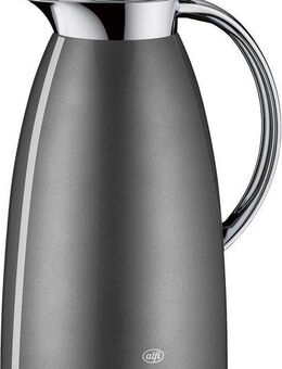 Alfi Isolierkanne GUSTO, mit Hartglaseinsatz, 1 l, (1-St), 12h heiß & 24 kalt, Drehverschluss mit bequemem Druckknopf