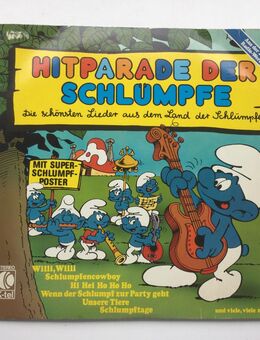 Die Hitparade der Schlümpfe Vintage Schallplatte - Fulda