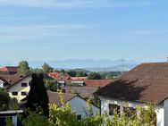 Geräumige 4 Zimmer-Wohnung mit Balkon und phantastischem Ausblick nahe Kempten - Haldenwang (Landkreis Oberallgäu)