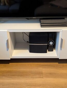 Ikea TV Board weiß grau Glas Abdeckung - Bochum Langendreer