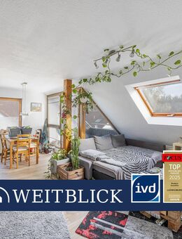 WEITBLICK: Gemütliche Dachgeschosswohnung in Oberriexingen! - Oberriexingen