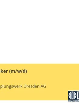 Mechatroniker (m/w/d) - Dresden