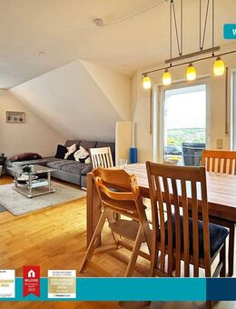 Trierweiler-Sirzenich: attraktive Maisonettewohnung mit 5 ZKB + Balkon + Garage - Trierweiler