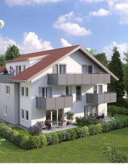 Attraktives Neubauprojekt: 2 Maisonette-Wohnungen + 1 Dachgeschosswohnung! - Freilassing