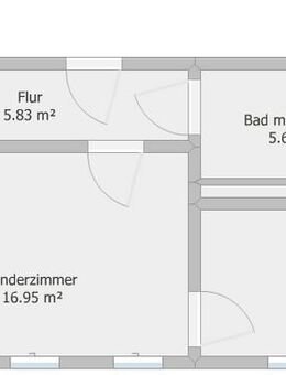 ZU VERMIETEN! 3,5-Raum Wohnung in ruhiger, naturbelassener Lage in Dörnthal - Pfaffroda