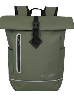 travelite Freizeitrucksack BASICS Roll-Up Rucksack Plane, Wanderrucksack Reiserucksack Streetpack Arbeitsrucksack