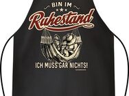 Witziges Grillschürze Bin im Ruhestand Kochschürze Kochen grillen - München