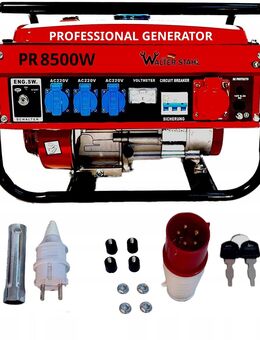 Generator Stromerzeuger Walter Stahl PR8500W 4-Takt Benzin Neu! - Weinheim Zentrum