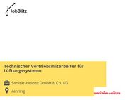 Technischer Vertriebsmitarbeiter für Lüftungssysteme - Ainring