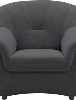 DOMO collection Sessel Flores, wahlweise mit Federkern (nicht bei Microfaser PRIMABELLE®-Struktur)