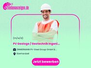 PV Geologe / Geotechnik Ingenieur (m/w/d) - Eberhardzell