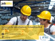 Fachkraft für Metalltechnik - Schweißtechnik (m/w/d) - Leipzig