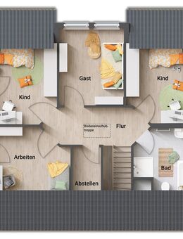 Zu Hause einfach genießen, Ihr Familienhaus im kommenden Baugebiet in Klein Vahlberg. - Vahlberg
