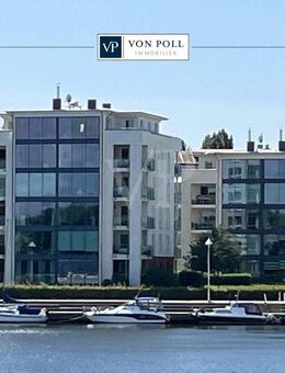 HAFENCITY I Exklusive 2-Zimmer-Wohnung am Wasser I Lebensqualität in Citylage mit TG Stellplatz - Rostock